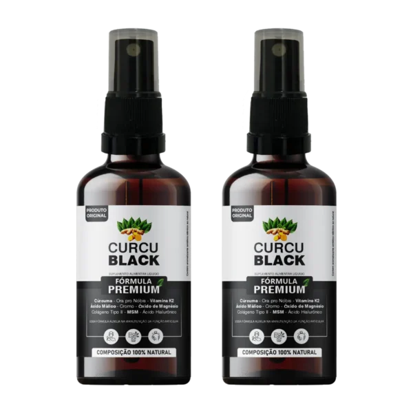 CurcuBlack – 2 Frascos