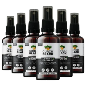 CurcuBlack – 5 Frascos