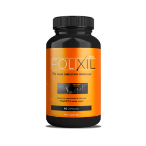 Folixil Plus – Suplemento Capilar Natural – Fórmula Exclusiva – 60 Cápsulas