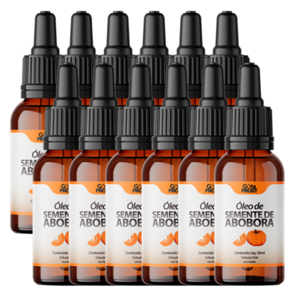 Gota Prost Original – Óleo de Semente de Abobora – 12 Frascos