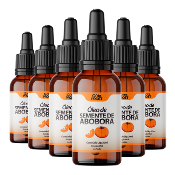 Gota Prost Original – Óleo de Semente de Abobora – 6 Frascos