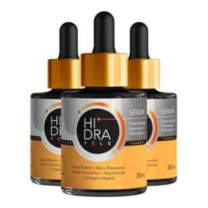 Hidra Pele: Preenchedor Antissinais – 3 Frascos