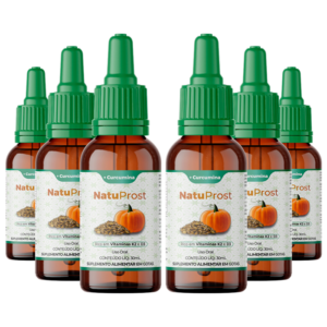 NatuProst – Óleo de Semente de Abóbora – 6 Frascos