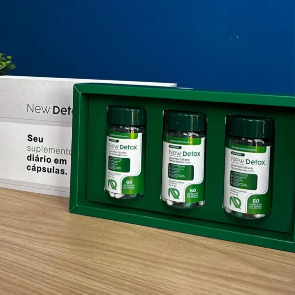 New Detox – Kit 2 Potes do Suplemento Natural para Desintoxicação - Imagem 10