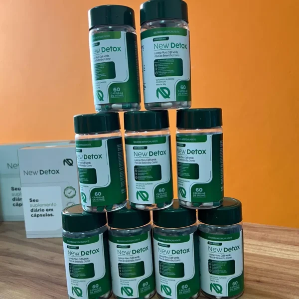 New Detox – Kit 2 Potes do Suplemento Natural para Desintoxicação - Imagem 8