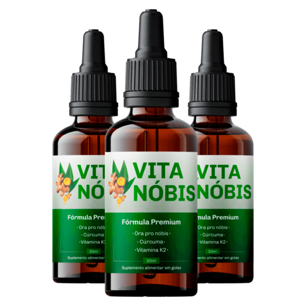 Vitanóbis – Suplemento Natural – 3 Frascos
