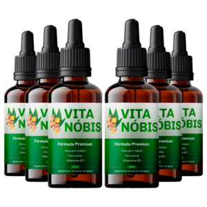 Vitanóbis – Suplemento Natural – 6 Frascos