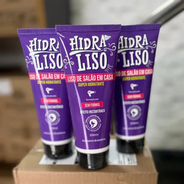 Hidraliso Progressiva Sem Formol – 4 Unidades + 3 Shampoos + 3 Termo Sprays - Imagem 2