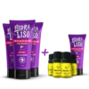 Hidraliso Progressiva Sem Formol – 4 Unidades + 4 Argan Oil