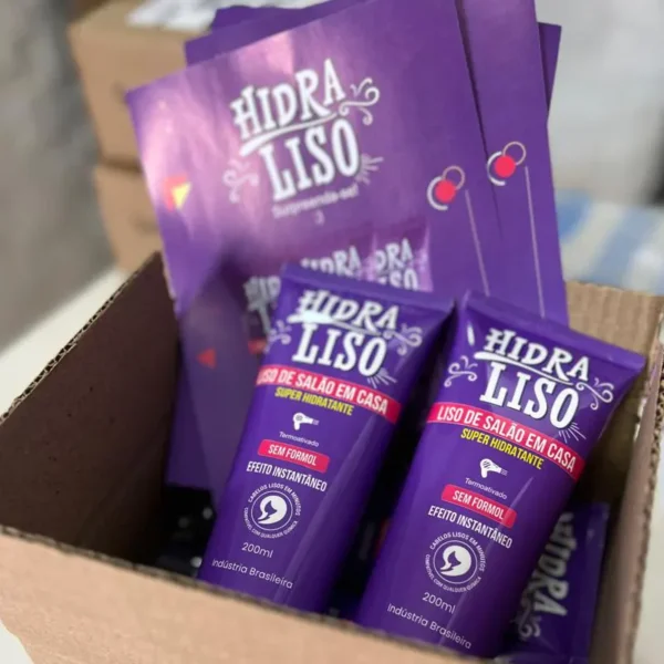 Hidraliso Progressiva Sem Formol – 4 Unidades + 3 Shampoos + 3 Termo Sprays - Imagem 3