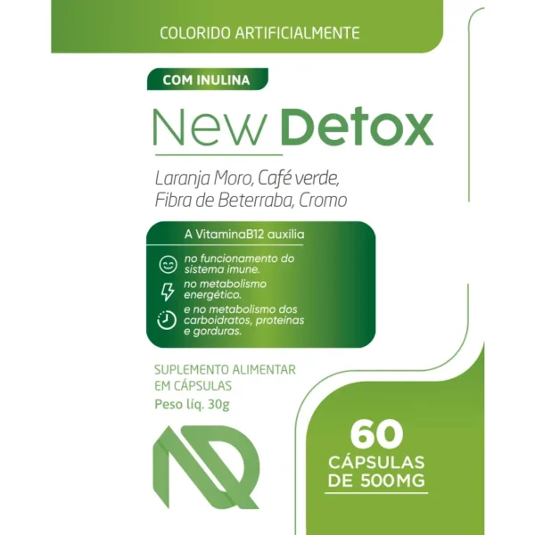 New Detox – Kit 2 Potes do Suplemento Natural para Desintoxicação - Imagem 12