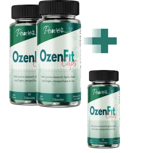 Ozen Fit Caps – 3 Frascos