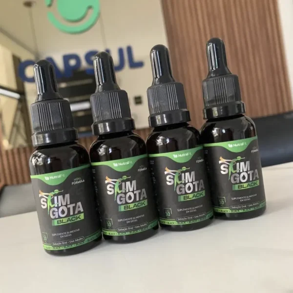 Slim Gota Black – 100% Natural – 4 Frascos de 30ml - Imagem 2