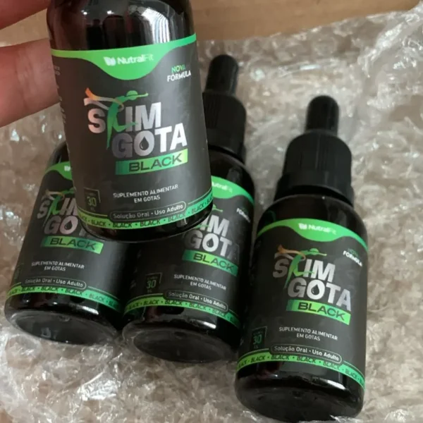 Slim Gota Black – 100% Natural – 4 Frascos de 30ml - Imagem 3