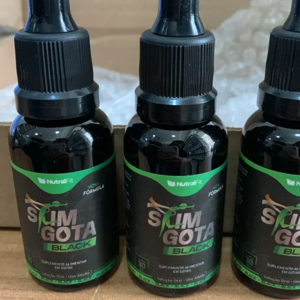 Slim Gota Black – 100% Natural – 4 Frascos de 30ml - Imagem 4